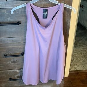 Lavender workout tank top
